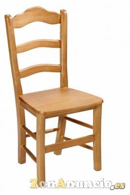 SILLAS Y MESAS MADERA